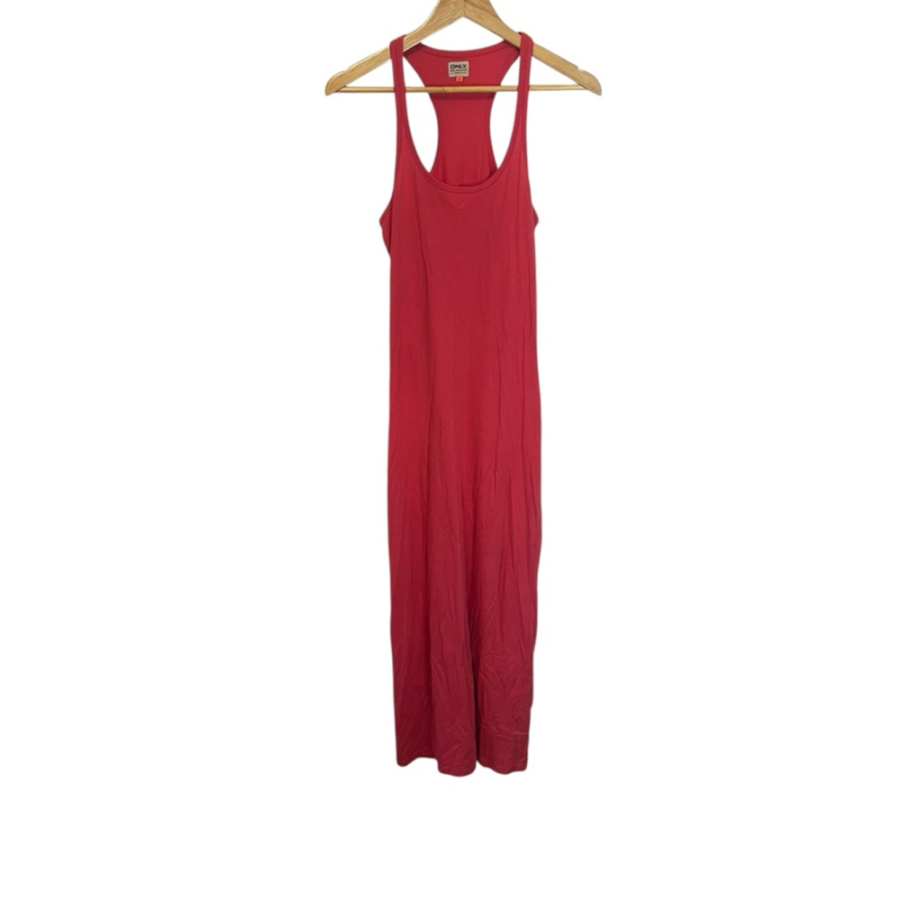 Women's ONLY Coral Racerback Maxi Dress S Stretch